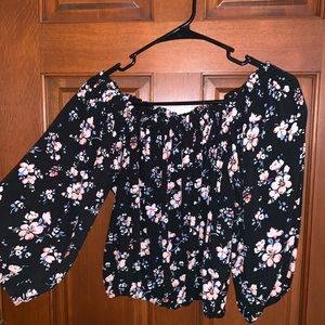 Off the Shoulder Floral Top